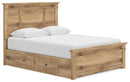 Makidern - Panel Storage Bed With 2 Under Bed Storage Units - Austin's Furniture Depot (Austin,TX)