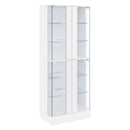 Cabra - 4-door LED Curio Display Cabinet