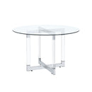 Zurich - Round Dining Table Complete - White