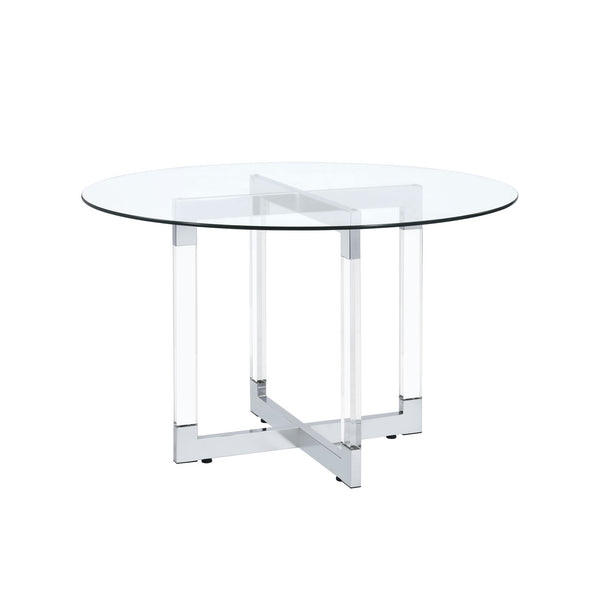 Zurich - Round Dining Table Complete - White