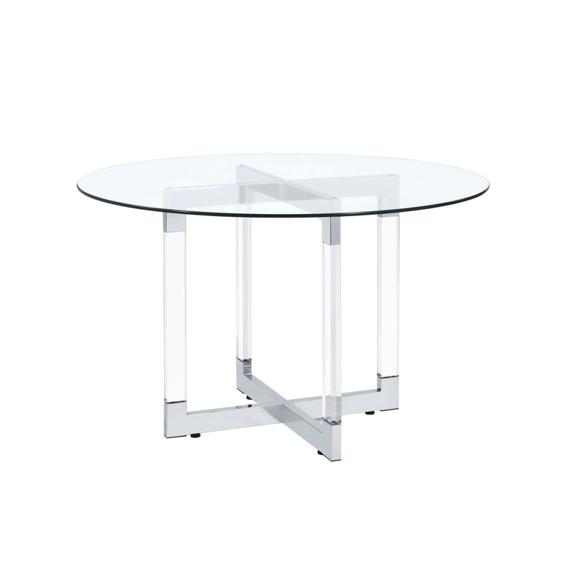 Zurich - Round Dining Table Complete - White