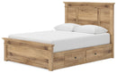 Makidern - Panel Storage Bed With 2 Under Bed Storage Units - Austin's Furniture Depot (Austin,TX)