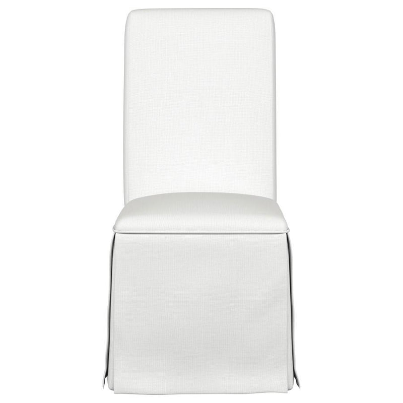 Shawna - Upholstered Skirted Dining Chair (Set of 2)