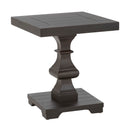 Dory - Square End Table - Ebony