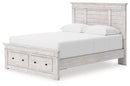 Makidern - Panel Storage Bed With Under Bed Storage Unit And Storage Footboard - Austin's Furniture Depot (Austin,TX)