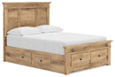 Makidern - Panel Storage Bed With Under Bed Storage Unit And Storage Footboard - Austin's Furniture Depot (Austin,TX)