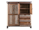 Antique - Сhest With 3 Drawers - Multicolor