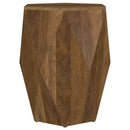 Zalika - Hexagonal Solid Mango Wood Table