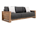 Ancora - Sofa - Dark Gray / Light Brown - Austin's Furniture Depot (Austin,TX)
