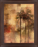 Amber Tropics - 28" x 34" Framed Wall Art