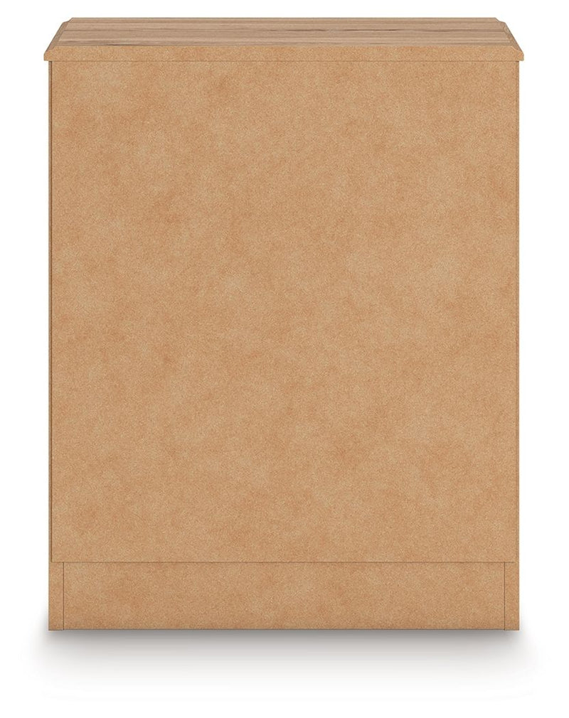 Aleaport - Warm Brown - One Drawer Night Stand