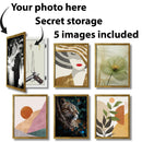 Chic Hideaway Series - 17" x 21" Framed Wall Art