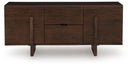 Kydler - Accent Cabinet - Medium Brown