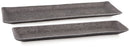 Garekton - Tray Set (Set of 2) - Pewter Finish