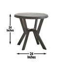 Alamo - 3 Piece Table Set - Gray