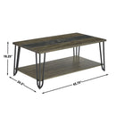 Harper - Table With Sintered Stone Inlay