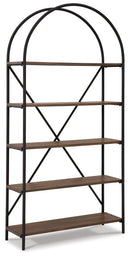 Galtbury - Bookcase - Brown / Black