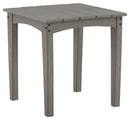 Visola - Square End Table - Gray