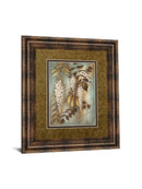 Wisteria Lane Il By Eliane Volherbst-Lane - Framed Print Wall Art - White