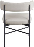 Rivage - Durable Dining Chair With Black Frame (Set of 2)
