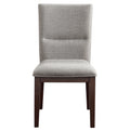 Steve Silver Amalie Side Chair in Walnut (Set of 2)