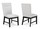 Sebastian - Side Chair (Set of 2) - Black / Gray