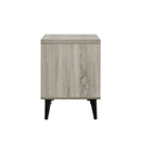 Ernesto - 2-Drawer Nightstand (3A Packing) - Gray