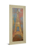 Eiffel By Longo - Framed Print Wall Art - Gold