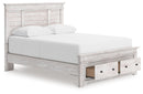 Makidern - Panel Storage Bed With Storage Footboard - Austin's Furniture Depot (Austin,TX)