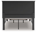 Lanolee Panel Storage Bed