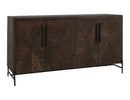 Verona - 4-Door Console - Deep Forest Brown