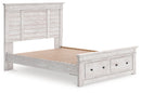 Makidern - Panel Storage Bed With Storage Footboard - Austin's Furniture Depot (Austin,TX)