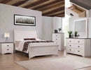 Crown Mark Furniture Coralee 5 Drawer Chest in White image