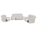 Kennett - Chenille Power Reclining Sofa Set