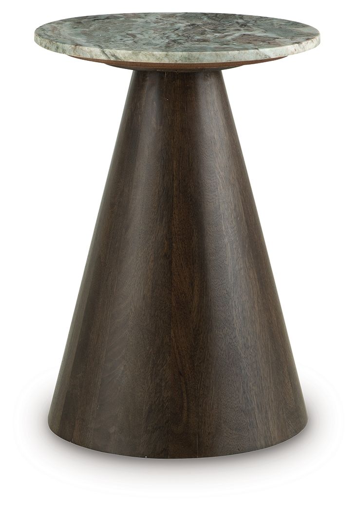 Waltnor - Gray / White / Brown - Accent Table