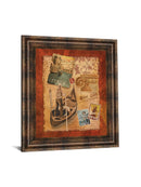 Memories Of Italy By Conrad Knutsen - Framed Print Wall Art - Red