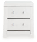Maeling - Two Drawer Night Stand - Austin's Furniture Depot (Austin,TX)