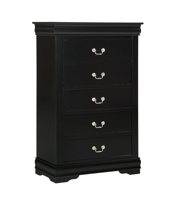 LOUIS PHILIP CHEST BLACK
