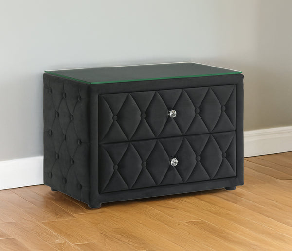 JOSEPHINE NIGHTSTAND BLACK