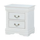 Louis Philip Nightstand White