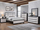 Remington Nighstand Chalk/Ebony