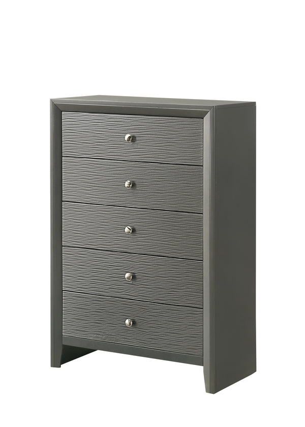 DENKER CHEST GUN METAL