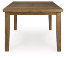 Urbinforte - Dining Room Butterfly Extension Table - Light Brown