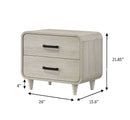 Nyomi - Night Stand - White