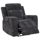 Kennett - Chenille Upholstered Power Recliner Chair