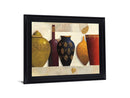 Golden Leaf Display - 28" x 34" Framed Wall Art