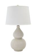 Saffi - Ceramic Table Lamp  - Cream