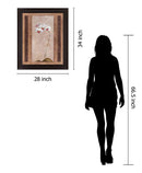 Whispered Bloom - 28" x 34" Framed Wall Art