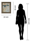 Carbon Neutral By Parker - Framed Print Wall Art - Blue