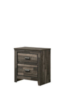 Crown Mark Furniture Carter 2 Drawer Nightstand in Brown image